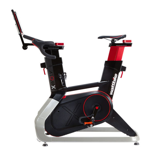 Left-side view of the Wattbike AtomX Smart Bike