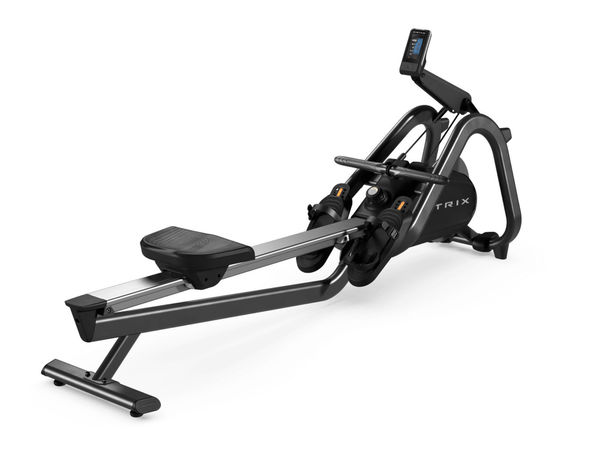 Angled product view of the Matrix RXP Rower