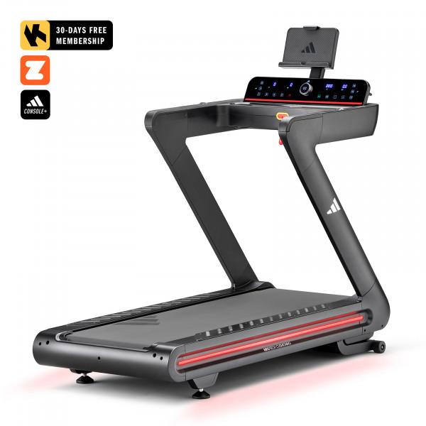 adidas T-700 treadmill with compatible training apps