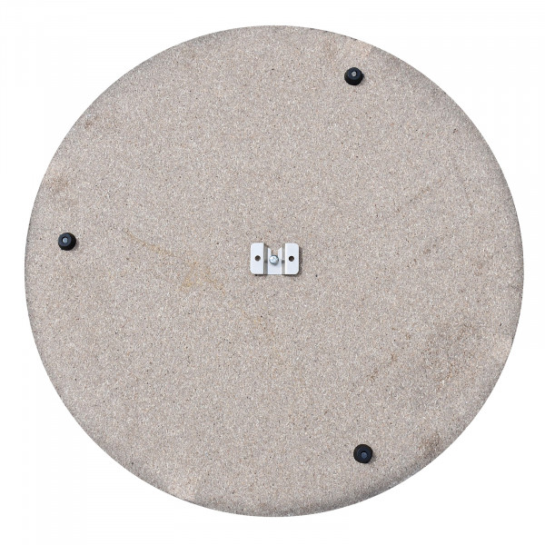 Back view of the dartboard with wall fixing attached