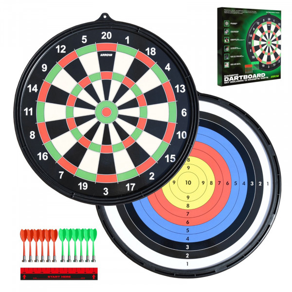 Included in the Arrow180 Magnetic Dartboard Set