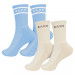 BAHE Studio Grippy Crew Socks Two Pack
