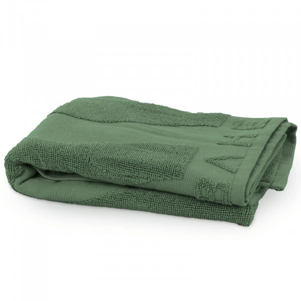 White background image of the BAHE Sweat Towel - Khaki - Folded