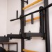 BenchK 232 Series 2: 200 Wall Bars + Steel Pull Up Bar/Barbell Holder + Dip Bar