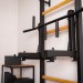 BenchK 233 Series 2: 200 Wall Bars + Steel Pull Up Bar/Barbell Holder + Dip Bar + Weight Bench