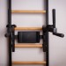 BenchK 233 Series 2: 200 Wall Bars + Steel Pull Up Bar/Barbell Holder + Dip Bar + Weight Bench