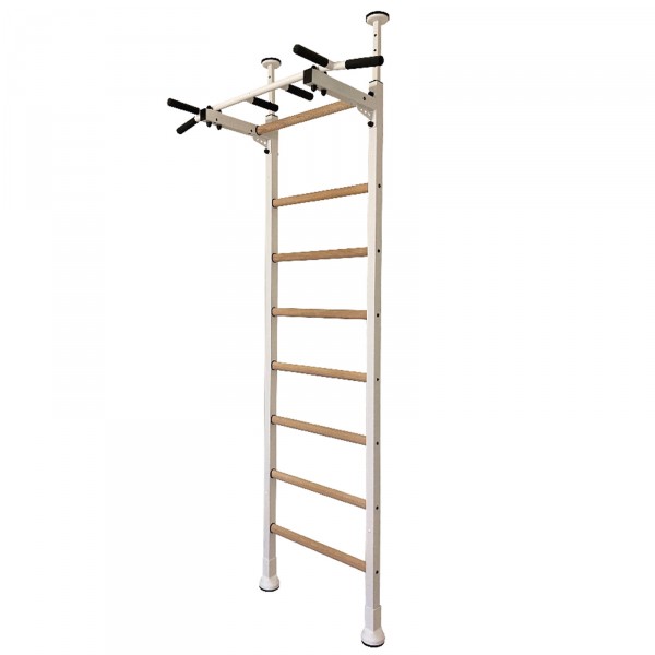 BenchK 521 Wall Bars White - full view