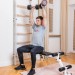 BenchK 723 Series 7: 700 Wall Bars + Steel Pull Up Bar + Dip Bar + Bench