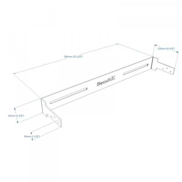 BenchK Wall Holders WH1 + S4 - product dimensions