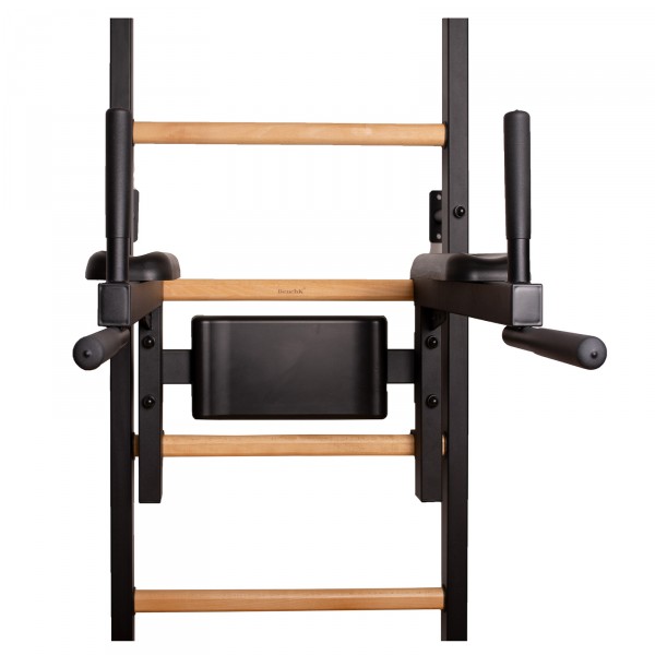 BenchK Dip Bar DB1B Black - full view