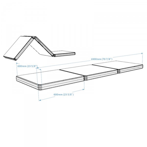 BenchK Mat - product dimensions