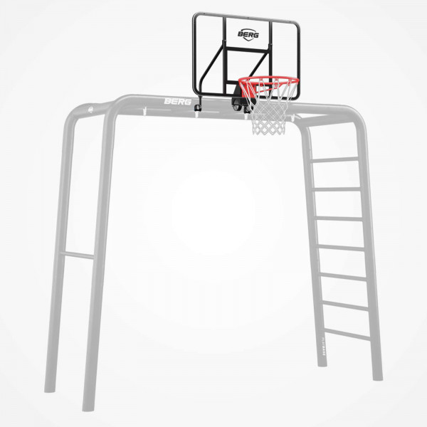 BERG PlayBase Basketball Hoop mounted on frame