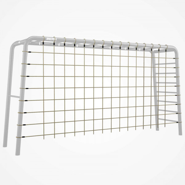 BERG PlayBase Climbing Net attached to frame - size XL