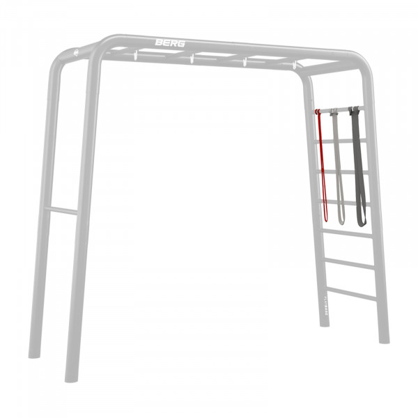 Resistance Bands hanging on PlayBase frame