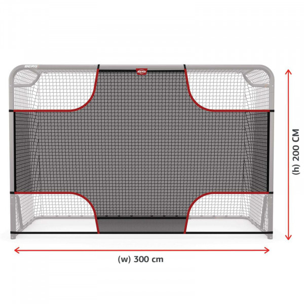 Dimensions of BERG SportsGoal Target Net size L.