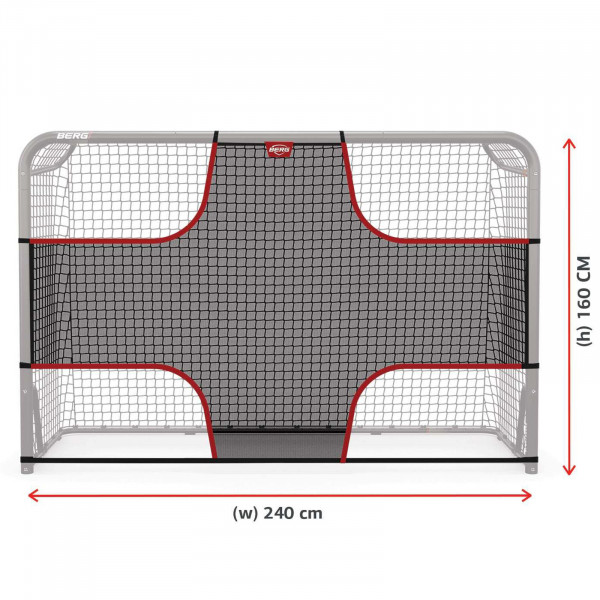 Dimensions of BERG SportsGoal Target Net size M.
