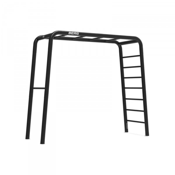BERG PlayBase medium setup with tumble bar and ladder