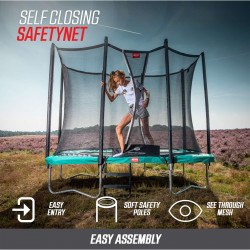 Features of BERG trampolines.