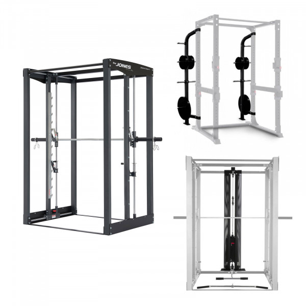 Bodycraft Jones Light Comm Smith + Lat Attachments + Plate Storage Attachment