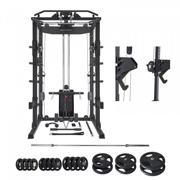 Bodycraft Super Gym with Monolifts & 145kg Weight Kit