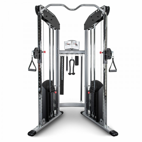 Front view of the BodyCraft HFT Functional Trainer