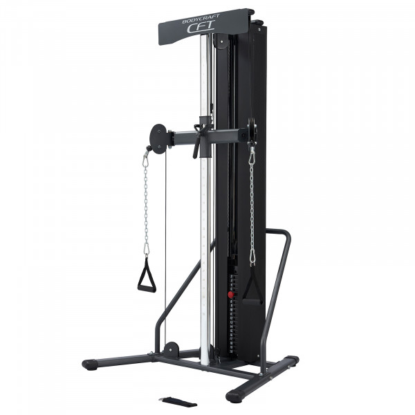 Front-right view of the BodyCraft CFT Functional Trainer