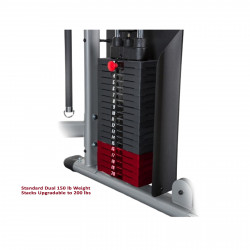 BodyCraft 2 x 50lbs Stack Upgrade for the F438 RFT Functional Trainer