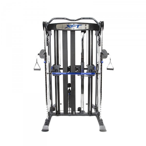 Optimise your space with the all-in-one BodyCraft XFT Functional Trainer.