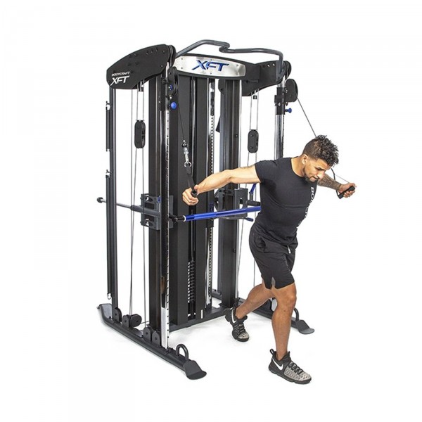 Experience efficient strength training with the BodyCraft XFT Functional Trainer.