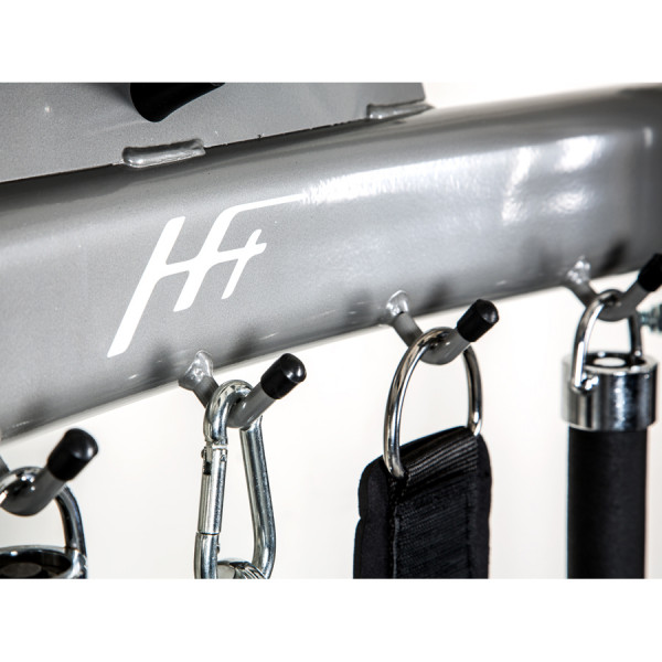 Customise your routine with fully adjustable pulleys offering 31 starting positions.
