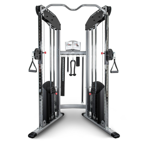 Unlock limitless exercises with the BodyCraft HFT Functional Trainer's dual pulley system.