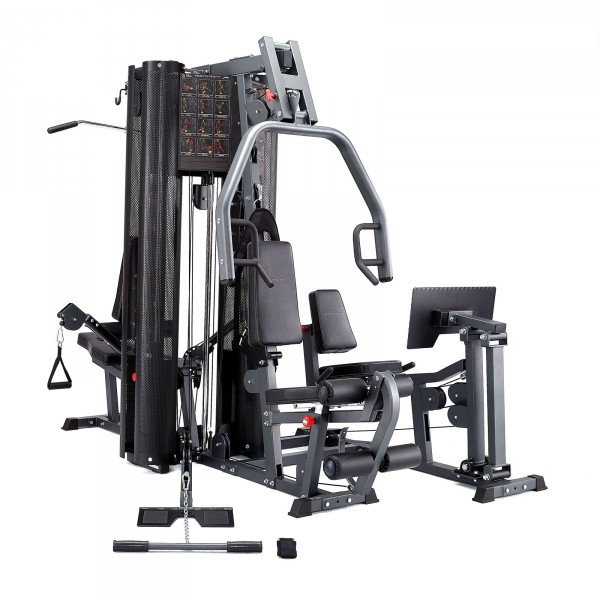 Side-top glance at the BodyCraft X2 Dual Stack Gym