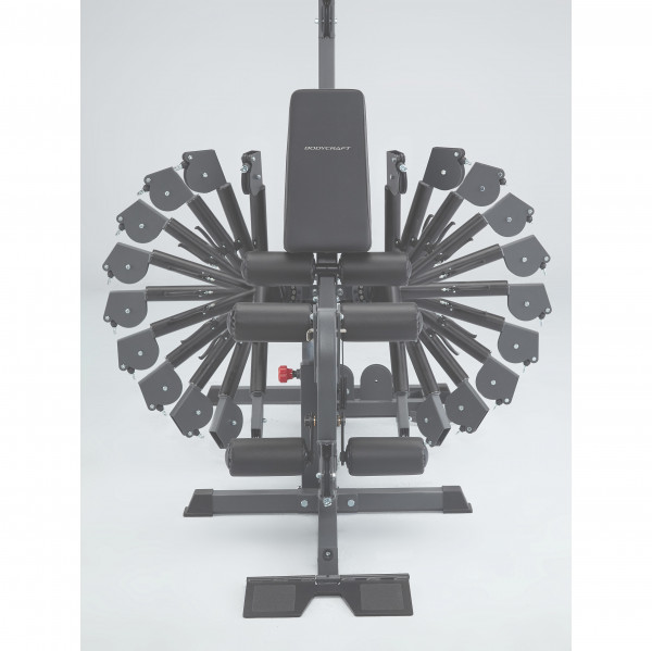 Picture of arms in different positions for the BodyCraft X-Press Pro