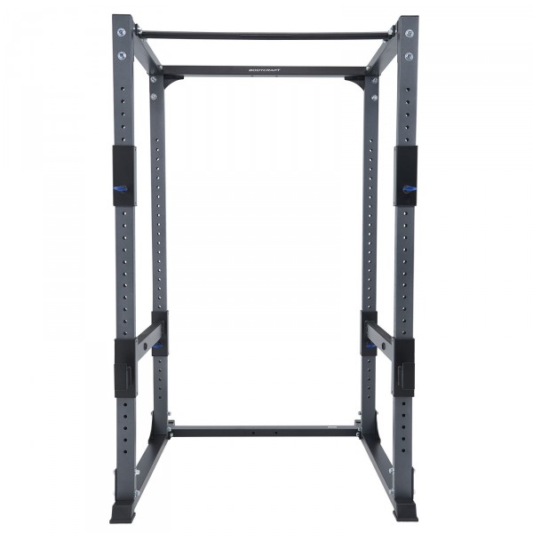 Front view of the BodyCraft F430 Power Rack