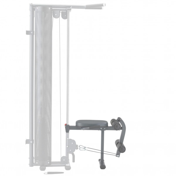 Leg Extension attachment for Bodycraft Cable Pull - lateral complete view