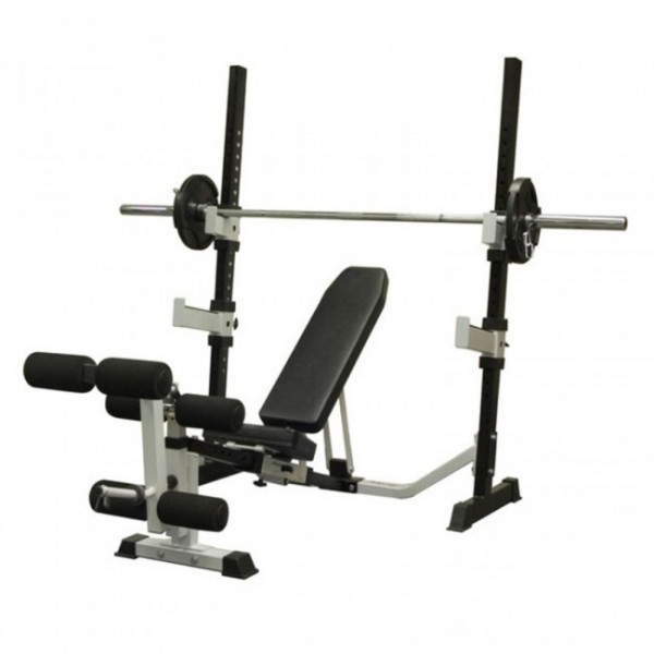 BodyCraft F609 Adjustable Flat, Incline & Decline Olympic Weight Bench