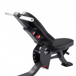 Backrest adjustment close up