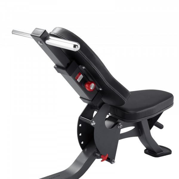 Backrest adjustment close up