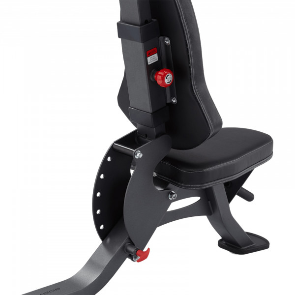 Seat adjustment mechanism close up