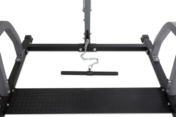 BodyCraft F411 Plate Loading Lat/Low Attachment for F410 Linear Smith Machine