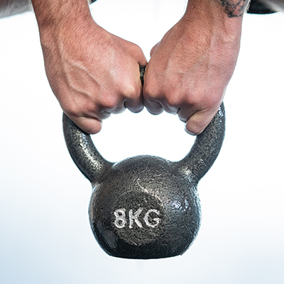 BodyMax Grey Cast Iron Kettlebells