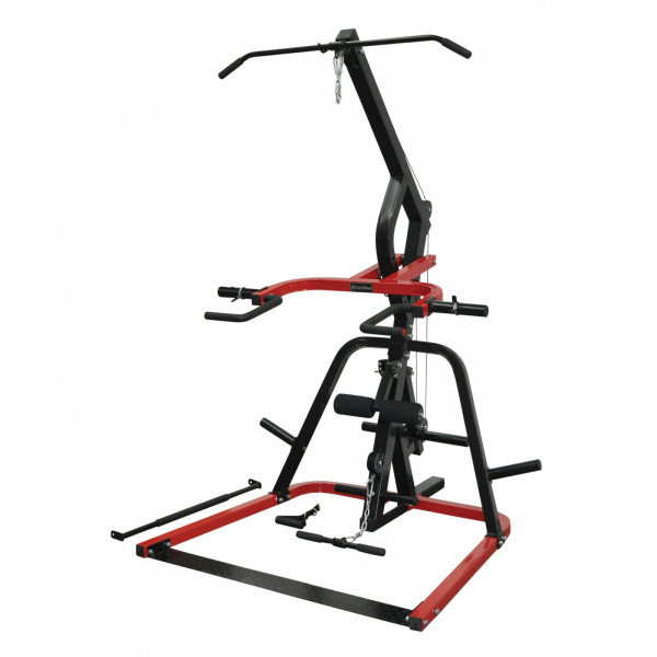 Front view of the BodyMax CF500 Elite Leverage Gym frame
