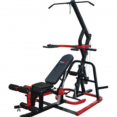 BodyMax CF500 Elite Leverage Gym With Bench and Preacher Attachment