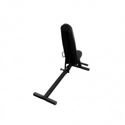 Product image of the BodyMax CF420 Folding Utility Bench from behind.