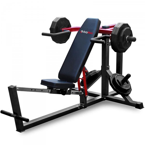 Angled view of the BodyMax CF666 Chest Press / Shoulder Press