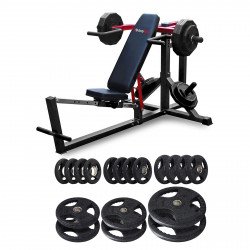 Bodymax CF666 + 115kg Cast Plates - bundle image