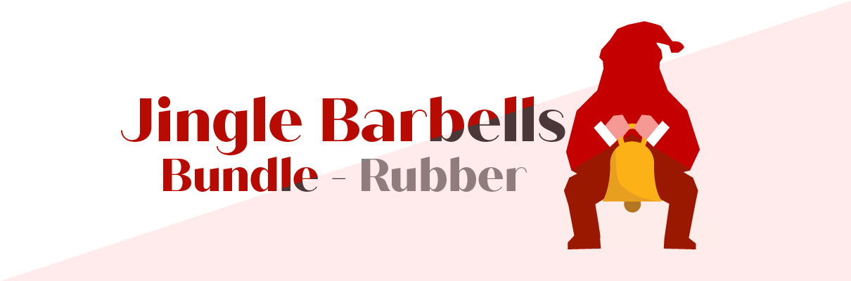 Jingle Barbell Bundle - Olympic Rubber