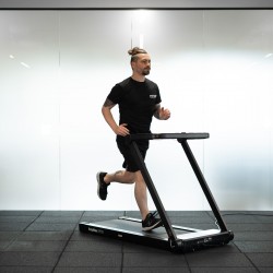View of the person running on the BodyMax TM10 Treadmill
