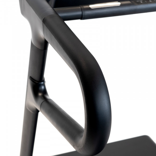 Close-up of the BodyMax TM70 treadmill handle