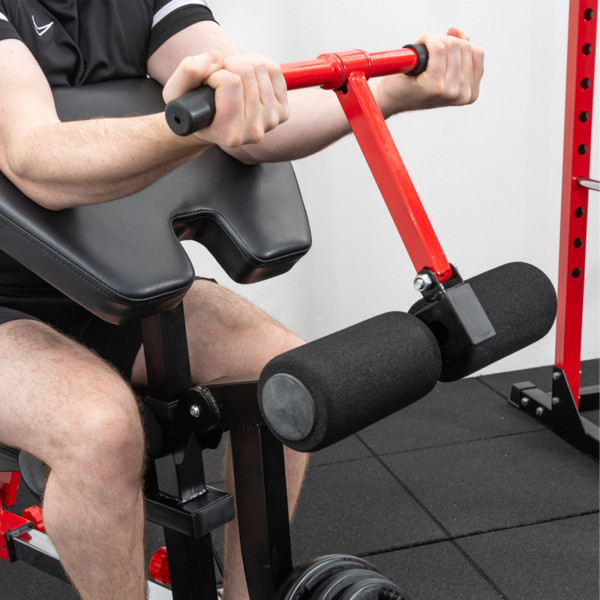 Image of the BodyMax CF330 Premium Weight Bench - Arm developer